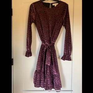 Michael Kors Purple Dress